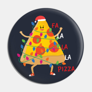 Christmas Pizza Sings Pin