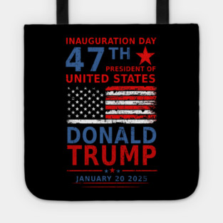Donald Trump Won 2024 Election Inauguration Men Women Kids Tote