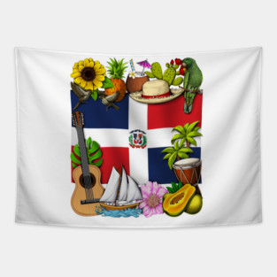 Dominican Republic Heritage Tapestry