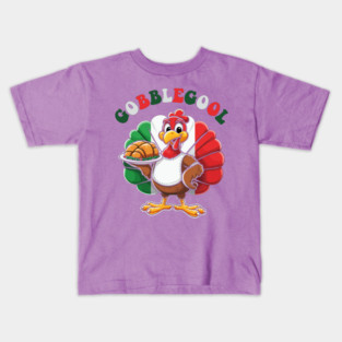 Gobblegool Italian Turkey Day Kids T-Shirt