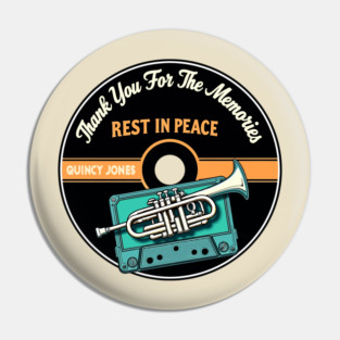 Quincy Jones Pin