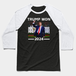 Trump-Won Baseball T-Shirt