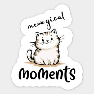 Let's Create Meowgical Moments! Magnet