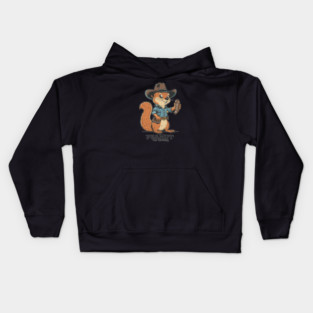 Peanut-The-Squirrel Kids Hoodie