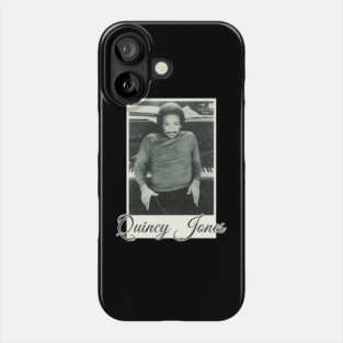 retro vintage quincy jones Phone Case
