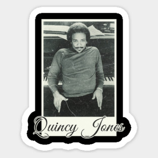 retro vintage quincy jones Magnet