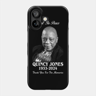 rest in peace quincy jones Phone Case