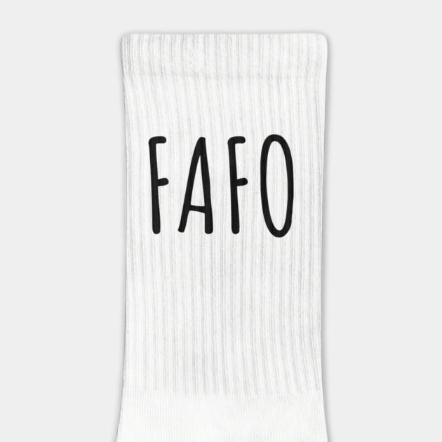 FAFO - Find Out - Black by UrbanLifeApparel