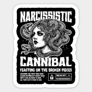 NARCISSISTIC CANNIBAL Sticker
