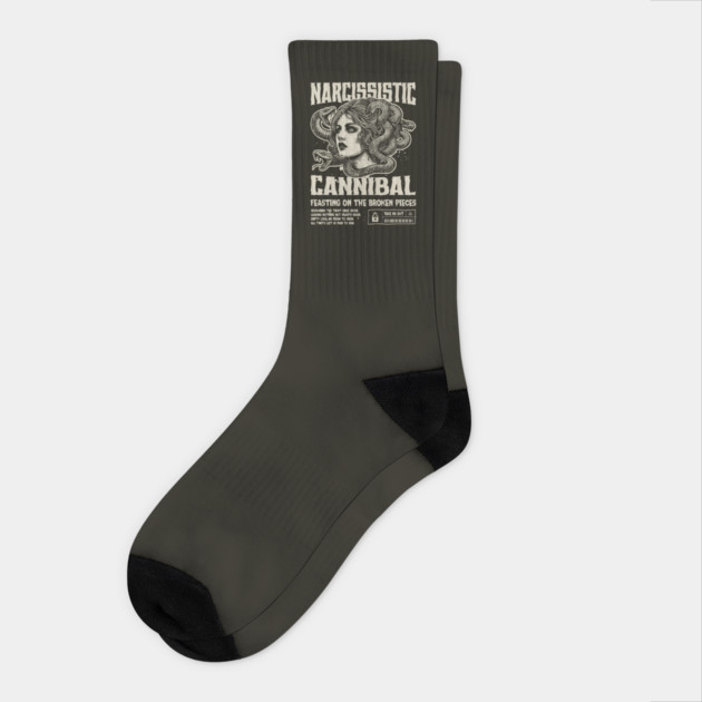Narcissistic Cannibal Socks by artslaves