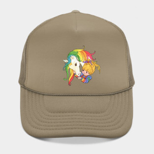 Rainbow Brite And Unicorn Hat