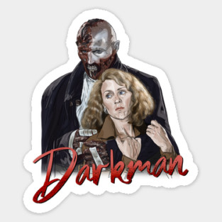 Darkman: Romance Novel Sticker