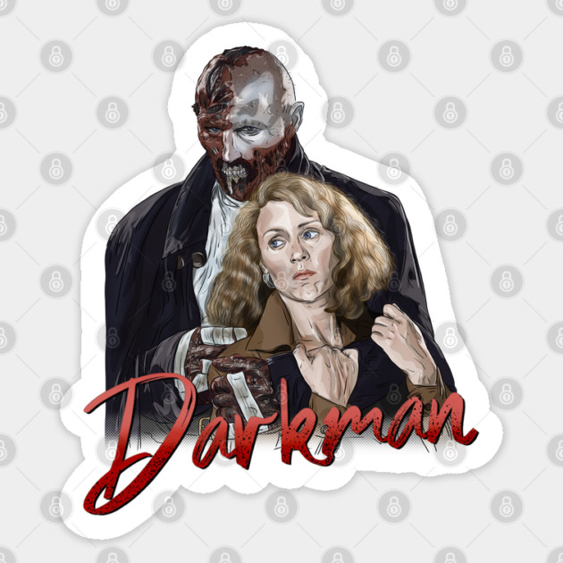 Darkman: Romance Novel Sticker by 51Deesigns