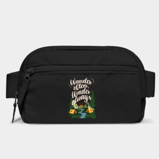 Wander Often, Wonder Always Camping Design Bag