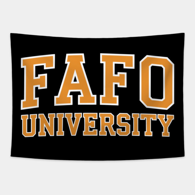 FAFO University - Reverse Tapestry by UrbanLifeApparel