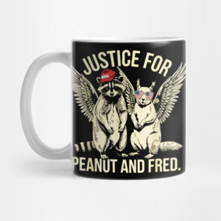 justice for peanut and fred vintage Mug