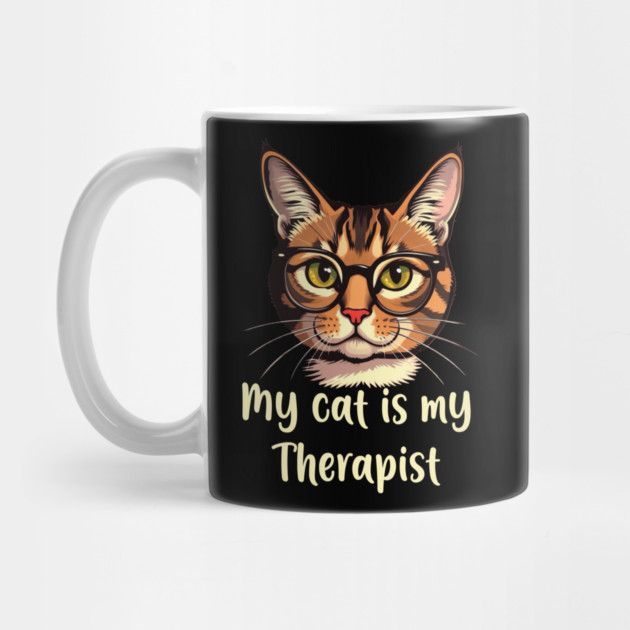 My Cat is my Therapist by Pete the Cat Guy