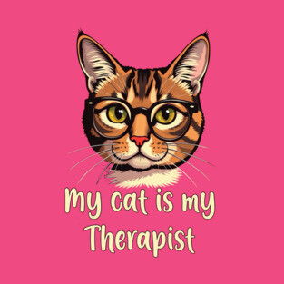 My Cat is my Therapist T-Shirt