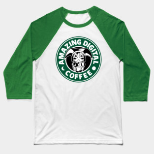 Amazing Digital Coffee Baseball T-Shirt