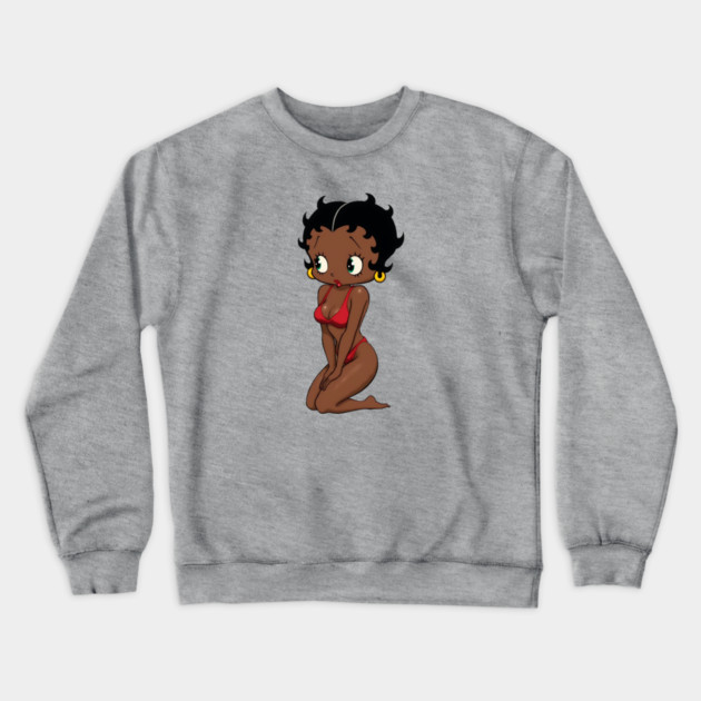 Betty Boop - Bikini - Black Girl Magic Crewneck Sweatshirt by UrbanLifeApparel