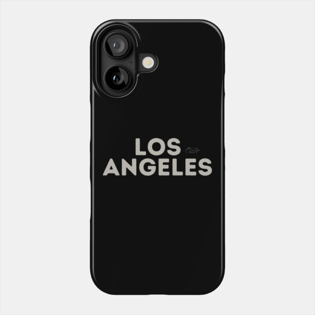Los Angeles Phone Case by Timeless Chaos