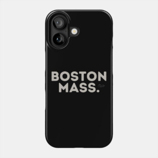 Boston Mass. Phone Case