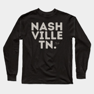 Nashville TN. Long Sleeve T-Shirt