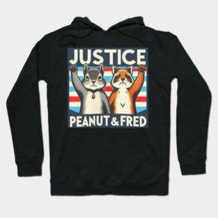 Justice For Peanut And Fred Hoodie