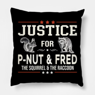 Justice For Peanut And Fred Pillow