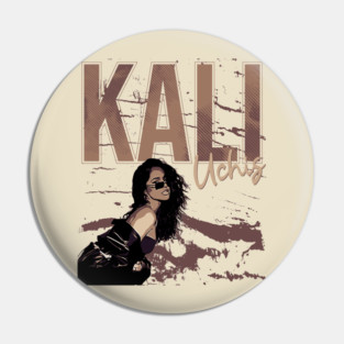 Kali Uchis//Brown Vintage Pin