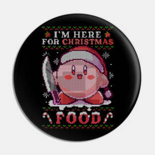 Cute Monster Video Game  - Christmas Ugly Sweater Pin