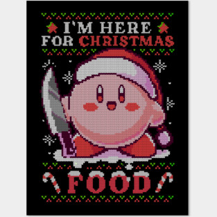 Cute Monster Video Game  - Christmas Ugly Sweater Posters and Art