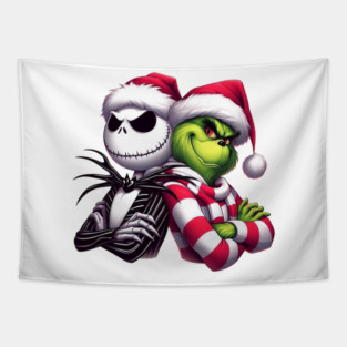 Grinch - The Nightmare Before Christmas Tapestry