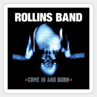Rollins Band Retro Sticker