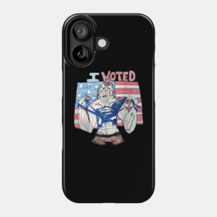 I Voted Werewolf Phone Case