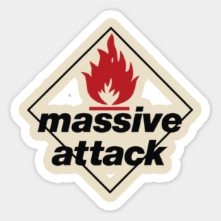 Massive Attack Retro Sticker
