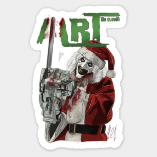 Terrifier 3: Art Sticker