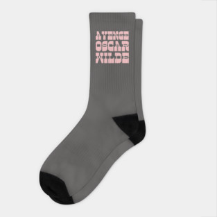 Avenge Oscar Wilde Socks