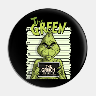 The grinchmas whoville police department Pin