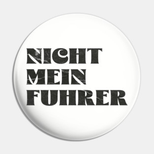 not-my-president Pin