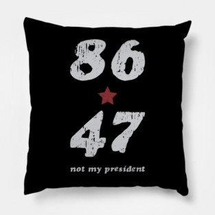 Not-My-President Pillow
