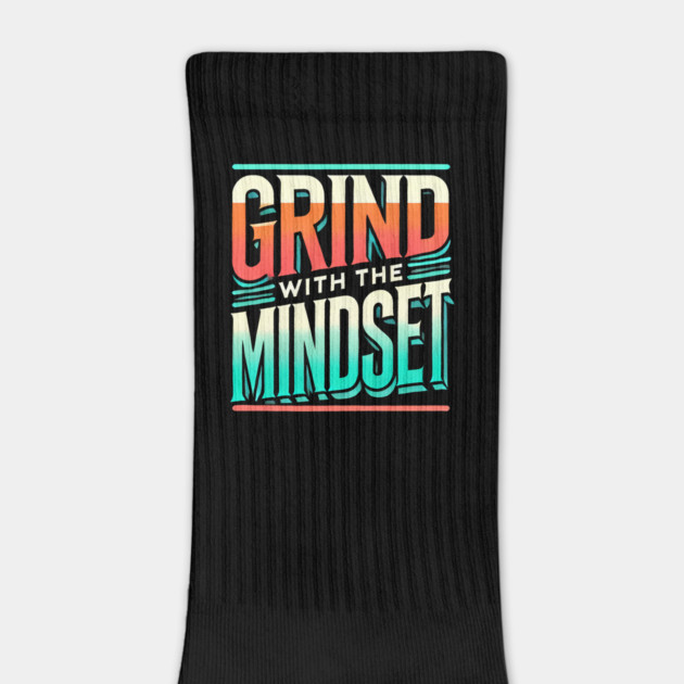 Motivational Quote, Grind with the Mindset, Success by logiamerch
