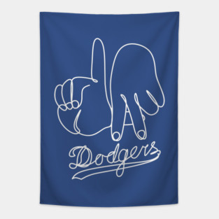 World Series Champions - LA Dodgers Tapestry