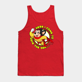 D1 - SUPER MOUSE HERO CARTOON Tank Top