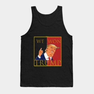 We Won Trump 2024 Tank Top