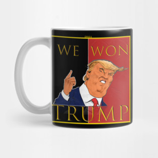 We Won Trump 2024 Mug