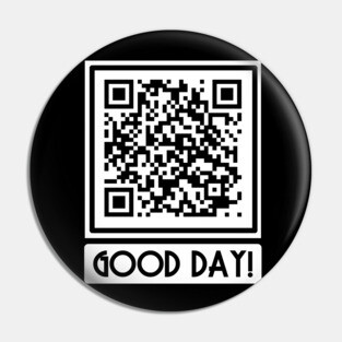 Rick Roll QR Code Pin