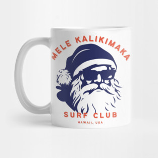 Mele Kalikimaka Surf Club Mug