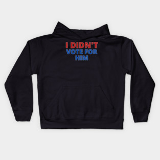 Not-My-President Kids Hoodie