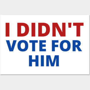 Not-My-President Posters and Art